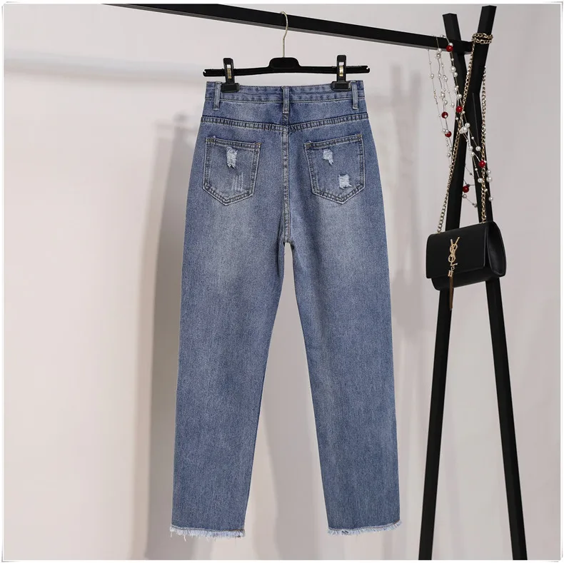 Новые летние Для женщин Бисер 3D, с цветочным проектом, 2 Джинсы pieces комплекты Для женщин вышивка футболки+ джинсовые штаны, Костюмы костюмы