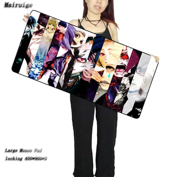 

Mairuige 90x40cm Japan Anime Large Mouse Pad Mat XL Tokyo Ghoul Gaming Mousepad Home Offfice Table Decor for CSGO LOL DOTA Gamer