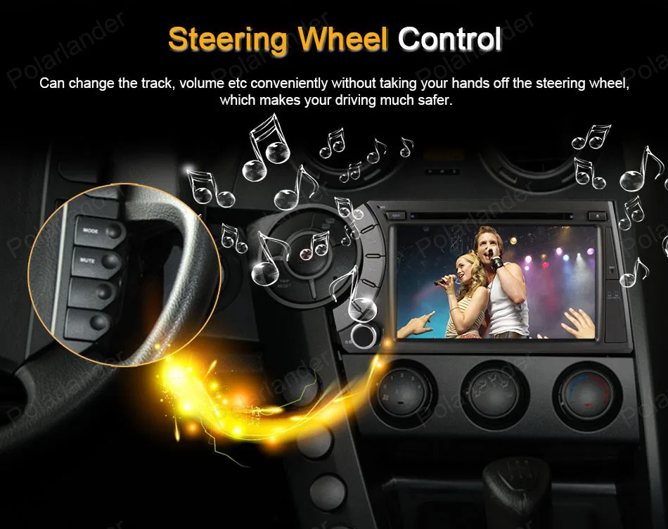 Excellent 7 inch Android4.4 Car DVD For Ssangyong Actyon Kyron 3G WiFi radio BT Support OBD DVR DAB+ mirror link ipod TPMS GPS Navi 3