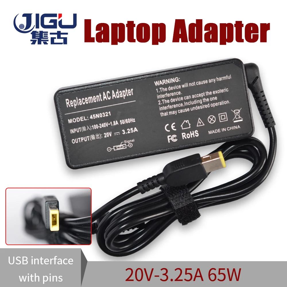 Universal New 20V 3.25A 65W AC For DC Adapter Charger Power Supply for Lenovo ThinkPad X1 Carbon E431 E531 S431 | Компьютеры и офис