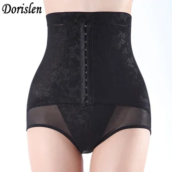 

Dorislen High Waist Postpartum Abdomen Stomach Waist Pants Hip Up Body Sculpting Underwear 100pcs