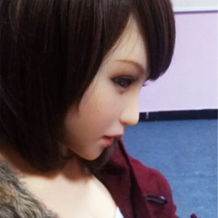 158cm lifelike full silicone realistic vagina pussy japanese girl sex dolls with teeth sex doll 3