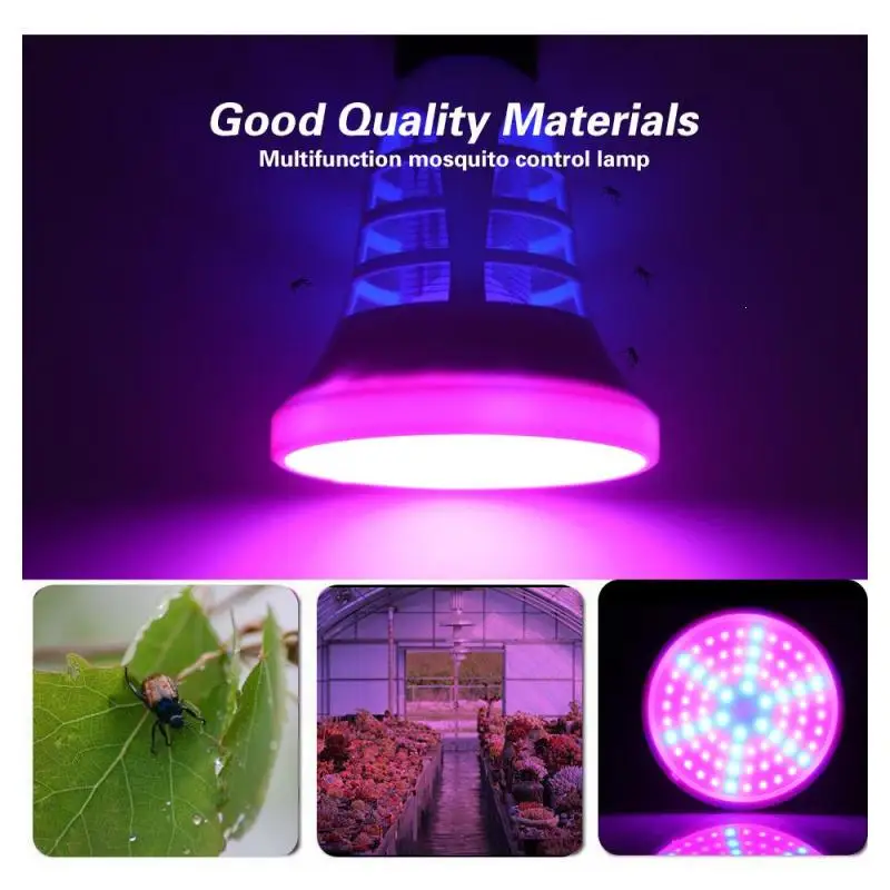 

Bulb Plant growing Lamp Insect Killer 3 in 1 Bug Zapper Light 110V E27 Light Bulb Socket Base indoor UV lamp Anti Mosquito Z3