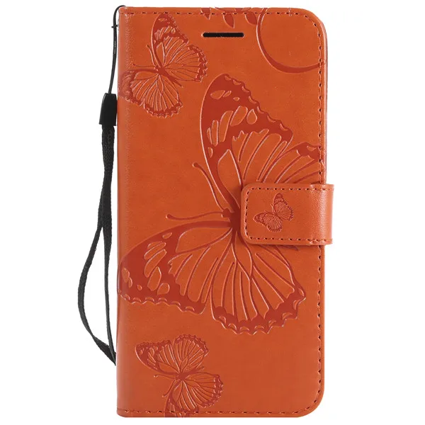 flip wallet phone case for Samsung Galaxy A70 SM-A705F A705FN A705GM A705MN A7050 Cases Luxury casing lanyard 6.7" Covers - Цвет: orange