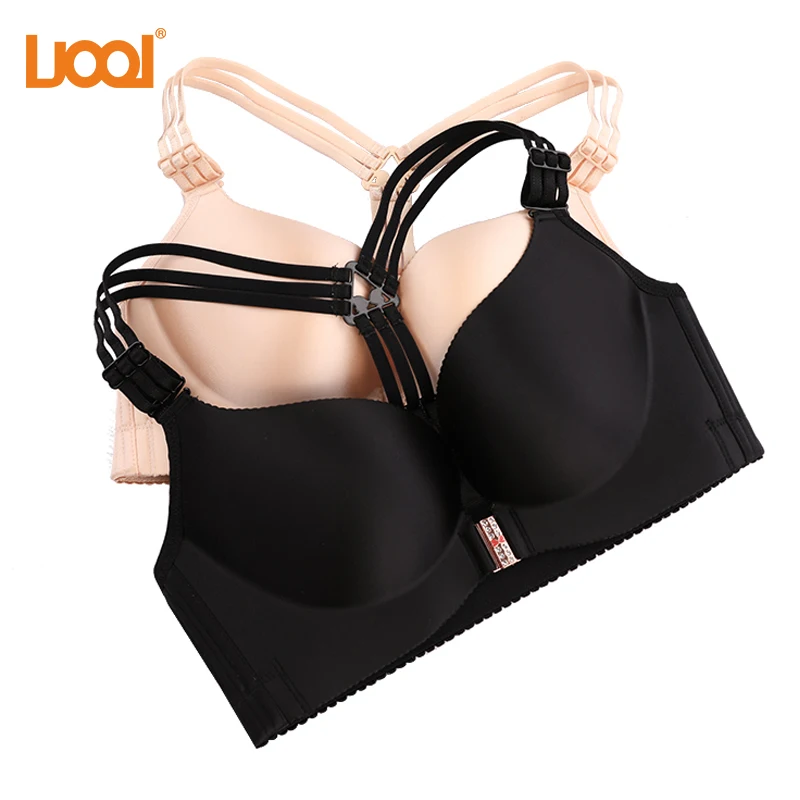 Белье Плюс Размеры Bralette Сексуальная Бесплатный способ застежка бюстгальтеры для
