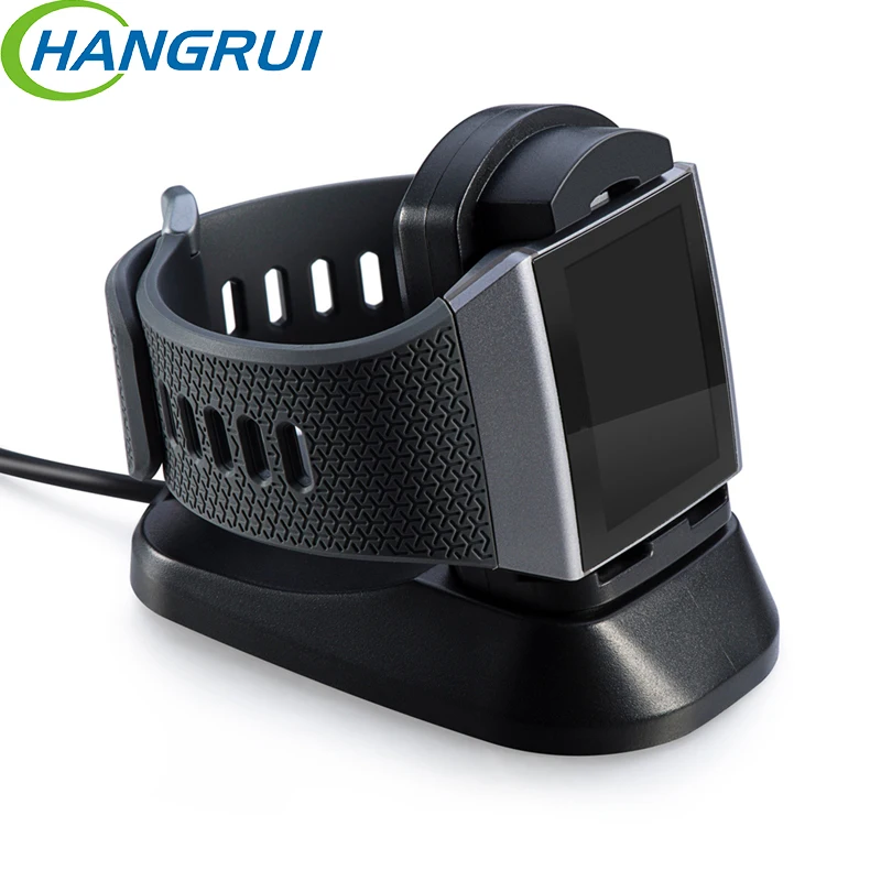 Hangrui зарядный док-станция Держатель Для Fitbit ионных часов USB док-станция зарядка подставка аксессуары держатель