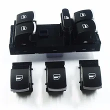 Alta qualidade interruptor da janela de energia botão para vw golf mk5 6 jetta mk5 passat b6 tiguan polo altea touareg 5nd 959 857 5nd 959 855