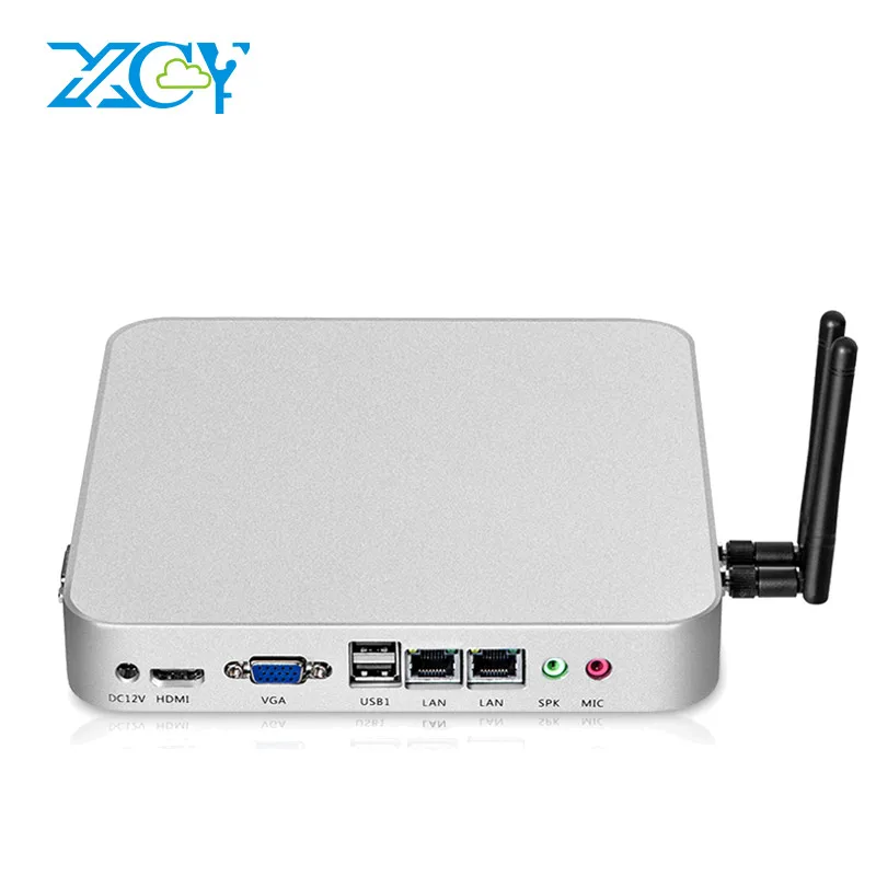 Windows 10 Mini PC Celeron 1037U Dual Core 4GB RAM 128GB SSD Dual NIC 2 LAN