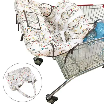 

Baby Children Portable Shopping Cart Cover Pad Baby Shopping Push Cart Protect Cover Safety Seats For Kids Baby Care