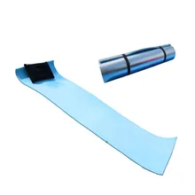 Портативный туристический рулонный коврик мягкий коврик для йоги Фестиваль Спальный тент Легкий Eva пены матрас алюминиевая пленка влагостойкий