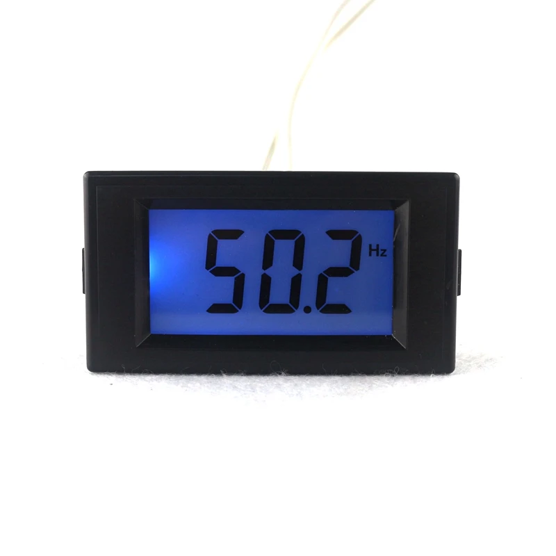 

New LCD Digital LCD Frequency Counter Meter Herz Tester Cymometer 45.0Hz-65.0Hz Blue backlight
