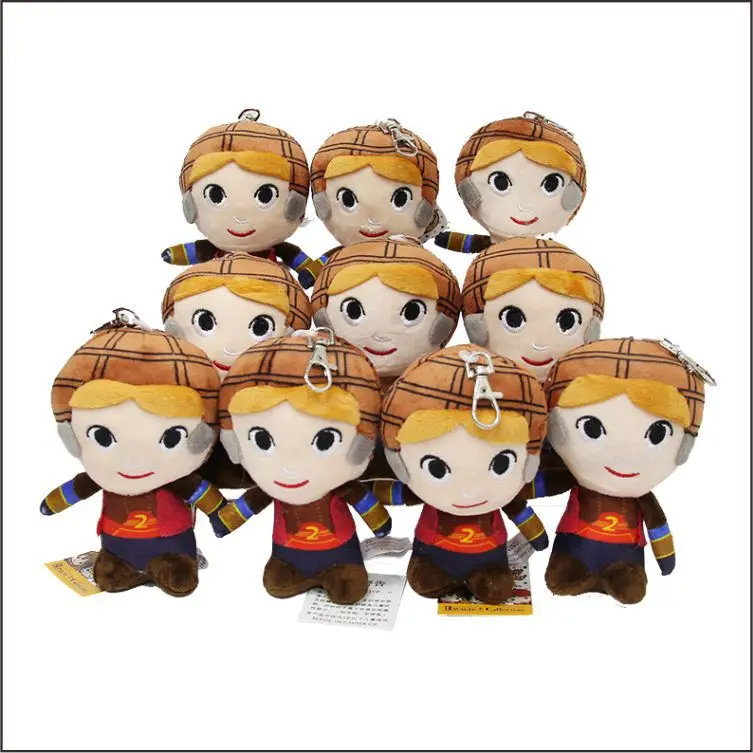 

10pcs Pack Wholesale Harry Ron Weasley Keychain Bag Decoration Movie Plush Toy Doll Christmas Birthday Gift