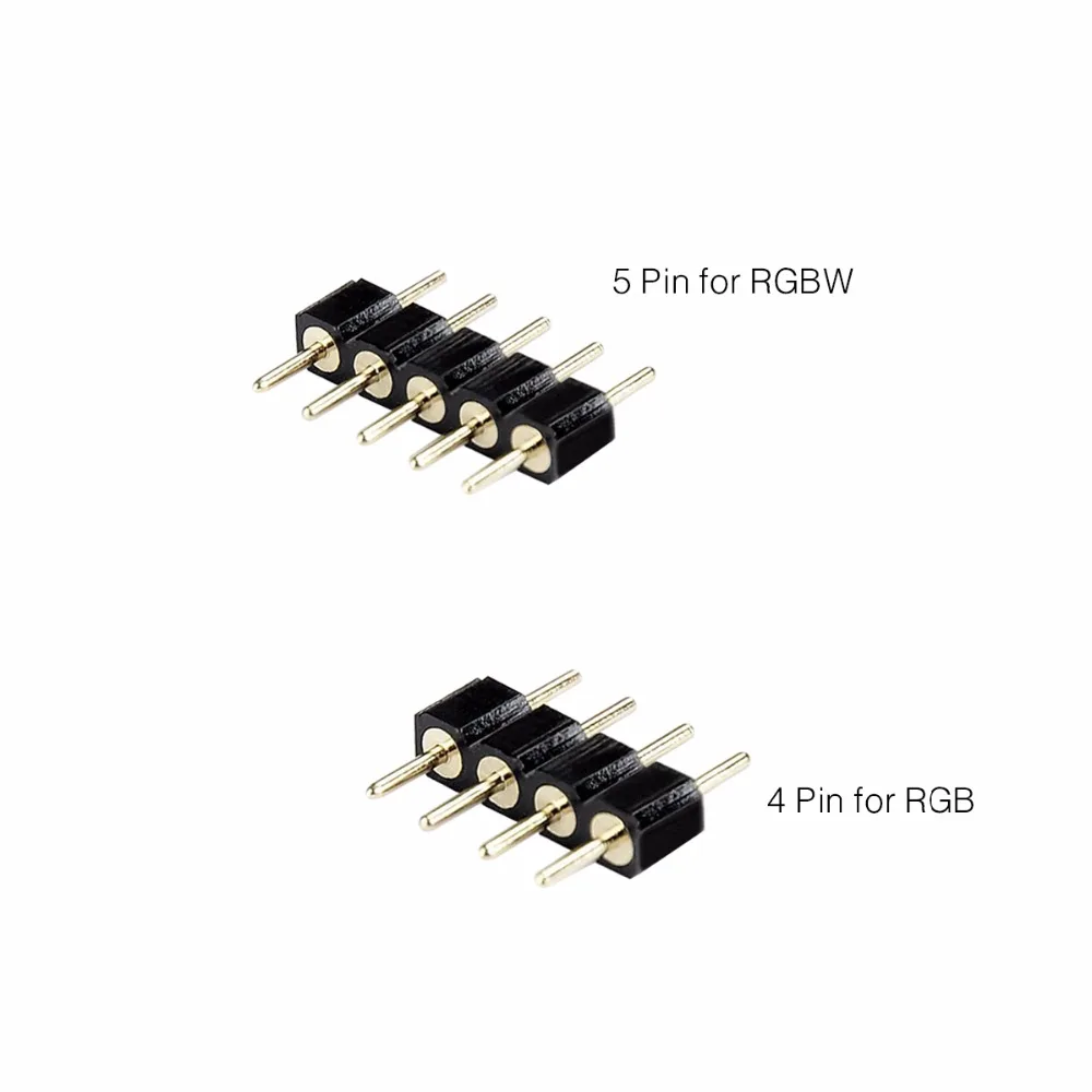 10 шт. 4PIN 5PIN RGB RGW RGBWW светодиодный светильник,, аксессуары для сварки, заглушки для светодиодных лент 3528 2835 5050