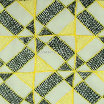 

POp38-95 textile high-end embroidery the fabric of professional clothing textile cloth wholesale lace the fabric sewing machine