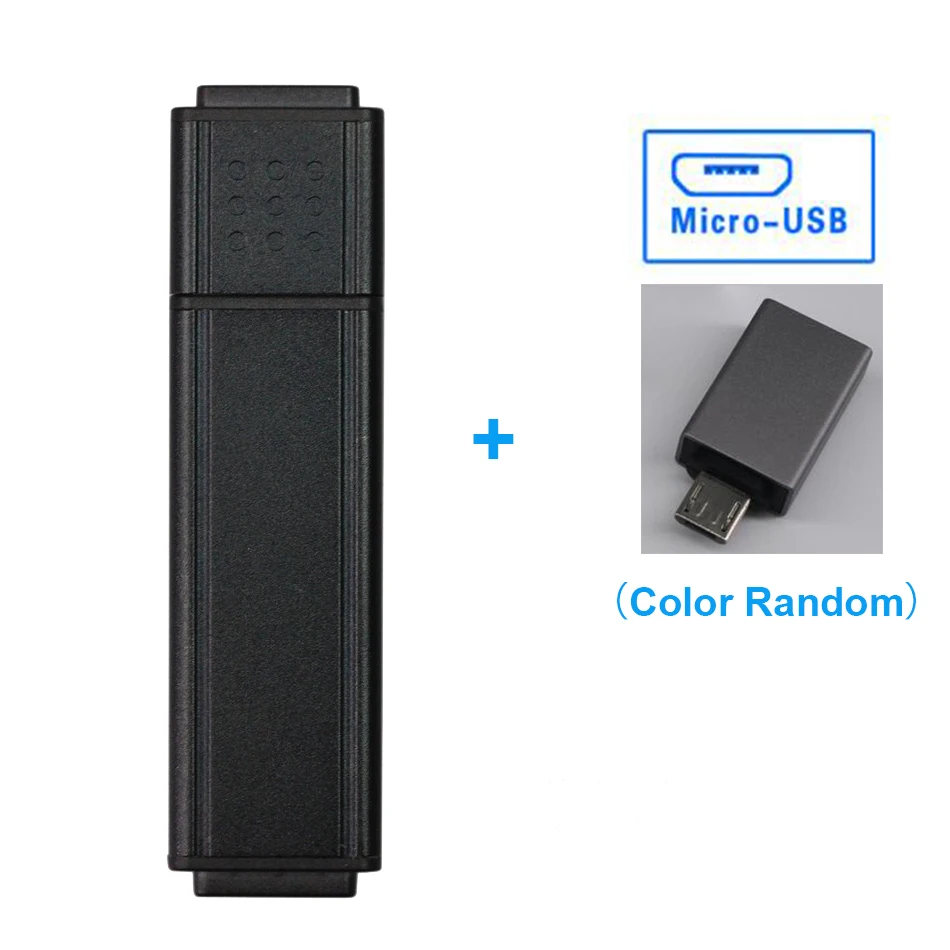 hp X705W USB 3,0 высокоскоростной металлический USB флеш-накопитель 128 Гб 64 ГБ 32 ГБ 16 ГБ флеш-накопитель водонепроницаемый memoria cel usb флешка подарок - Цвет: Free Micro Adapter