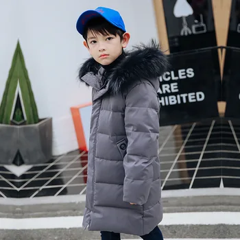 

Winter Jackets for Boys Warm Coat Kids Clothes Snowsuit Outerwear & Coats Children Clothing Baby Fur Hooded Jacket Infant Parkas