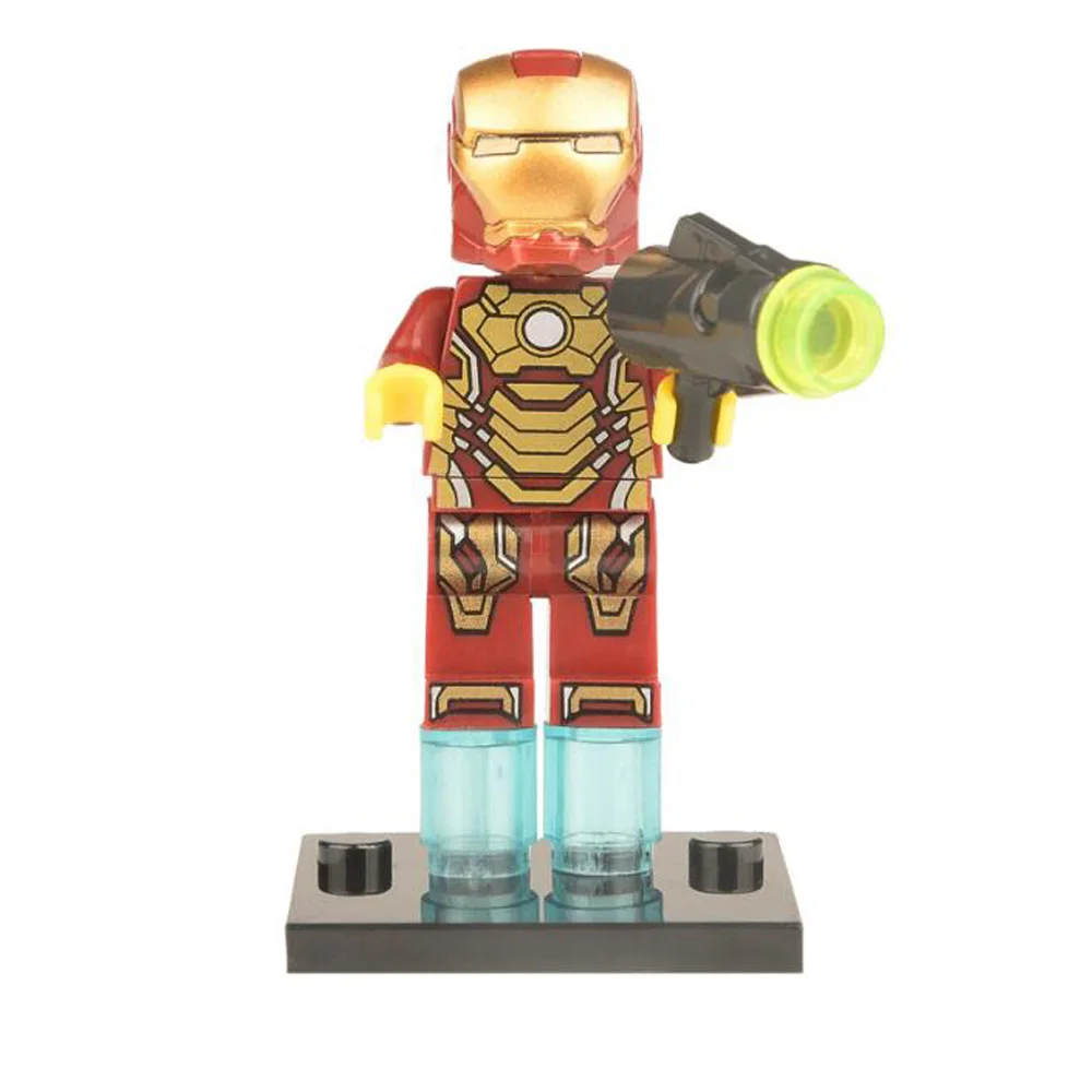 Super Hero Avengers Action Figure Toy Captain America,Iron Man,Wolverine,Spider-Man,Raytheon Model Doll Kids Gift