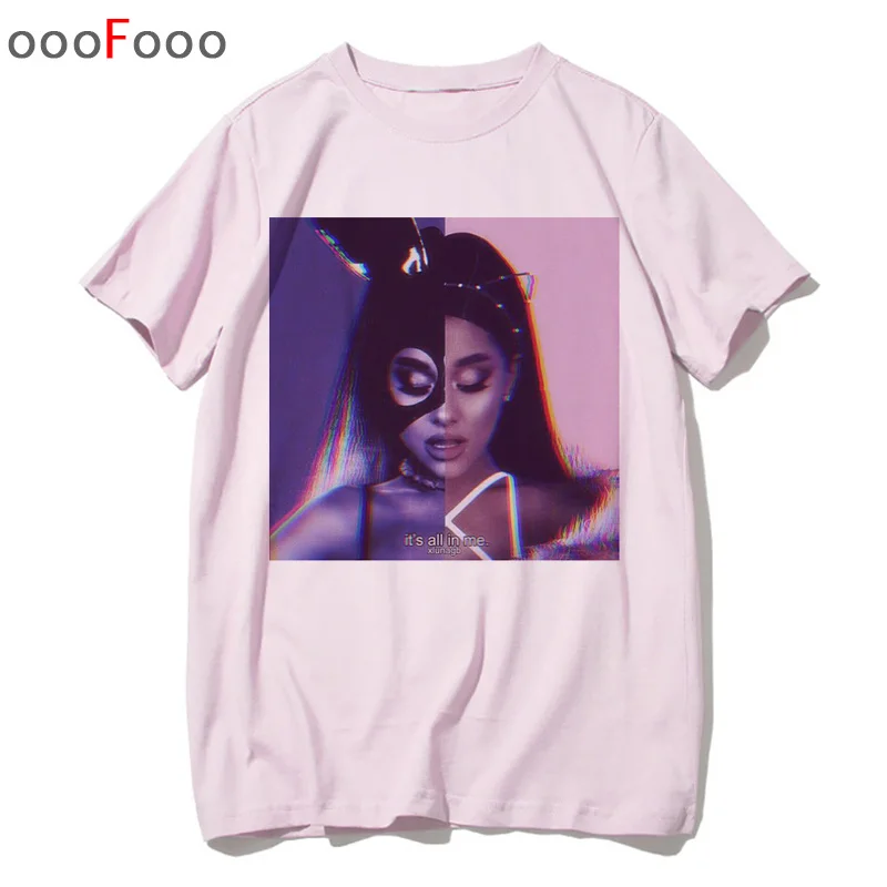 Женская футболка в стиле Харадзюку Ariana Grande Корейском kawaii ulzzang 2019|Футболки| |