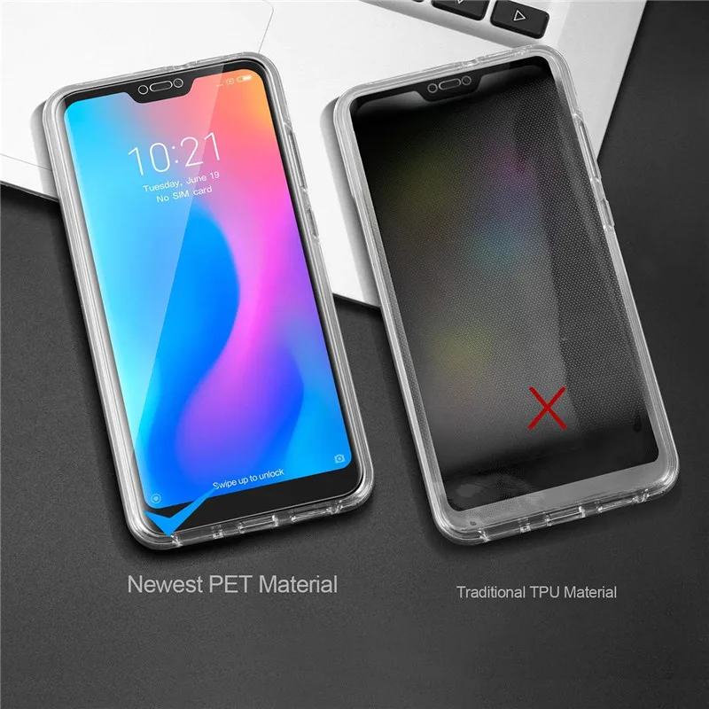 Чехол на 360 градусов для Xiaomi Redmi Note 7 6 Pro 7A 6A GO 5 4X Plus Mi 9 Lite 9T A3 8 A1 A2 чехол весь корпус с