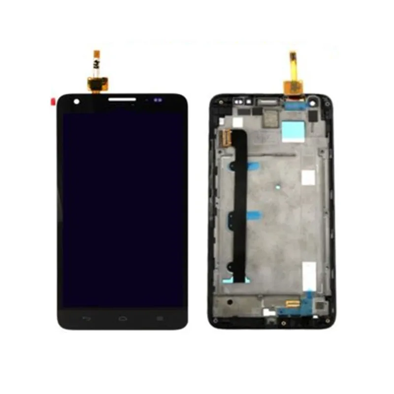 Дисплей для Huawei Honor 3X G750 черный полноразмерный ЖК-дисплей с дигитайзером