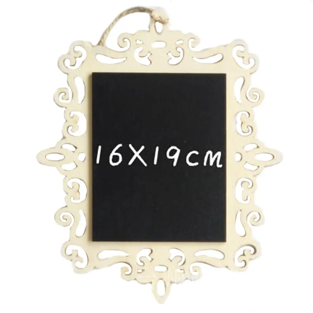 

16*19cm Desktop Message Blackboard Pine Wood Easel Chalkboard Kids Wooden Memo Black Board Collapsible Writing Boards