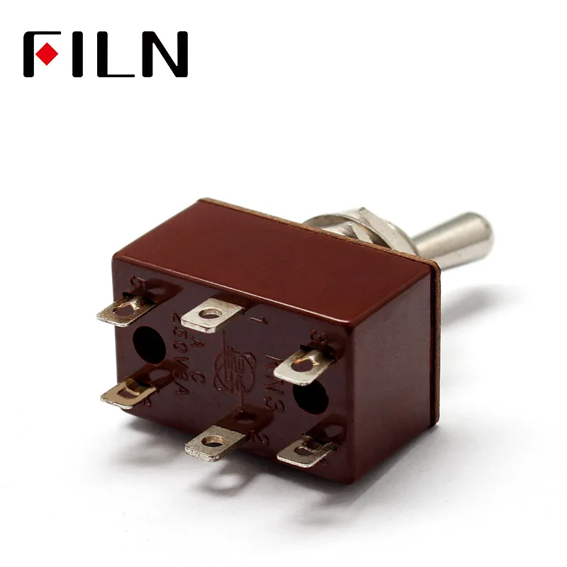 Button switch 2 Position Double row 3A 220V Toggle  Switch (3)
