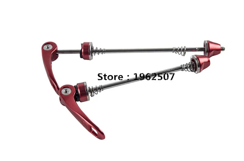 Quick Release Skewers 100mm/130mm Road Bike MTB hub Mountain bicycle Cycling Lightest 120g/pair