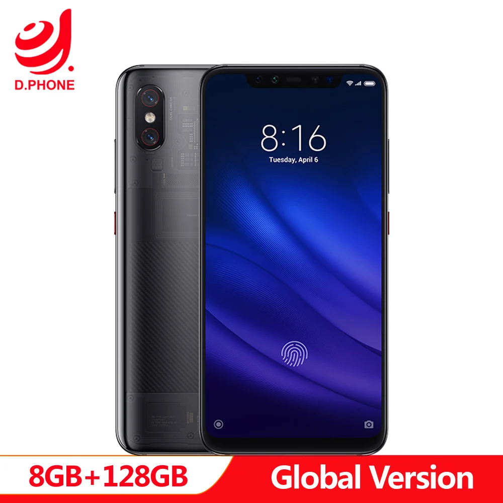 

Spain 1~5 Working Days Global Version Xiaomi MI 8 Pro 8GB 128GB 6.21" Screen Snapdragon 845 20MP Camera Face Unlock NFC Mi8 Pro