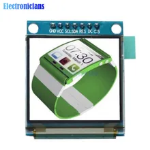 Módulo OLED a todo Color de 1,5 pulgadas, pantalla de visualización SSD1351, unidad IC 128(RGB) x 128, interfaz SPI para 51 STM32 Arduino