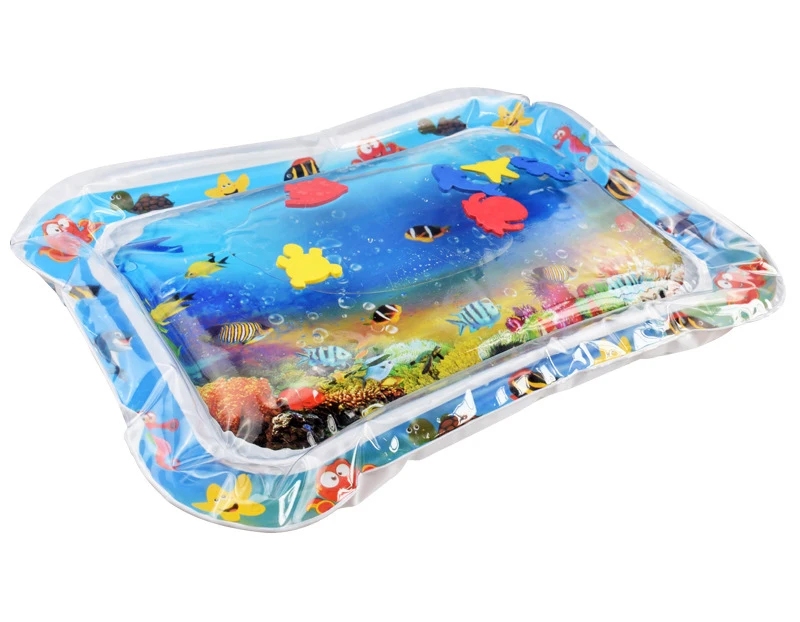 Water Mat for Baby Play Mat Carpet Inflatable Water Mat for Babies Tummy Time Inflatable Water Mat for Babies Ensory Stimulation (8)