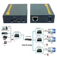 ZY DT103 394ft 120m HDMI LAN Extender With IR 1080P UTP STP Cat 5 5e 6