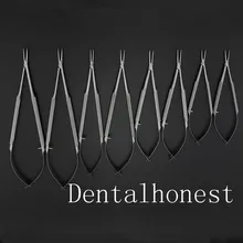 1 шт. хирургический стоматологический Castroviejo держатели игл прямые волосы инструмент; 12 см; 14 см/16 см/18 см