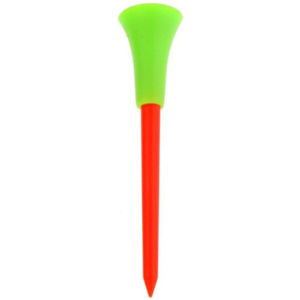 2019 1PC Plasti cMulti Color Golf Tees 72mm Durable Rubber Cushion Top Golf Tee HU Golf Tee Golf Accessories Hot Sale