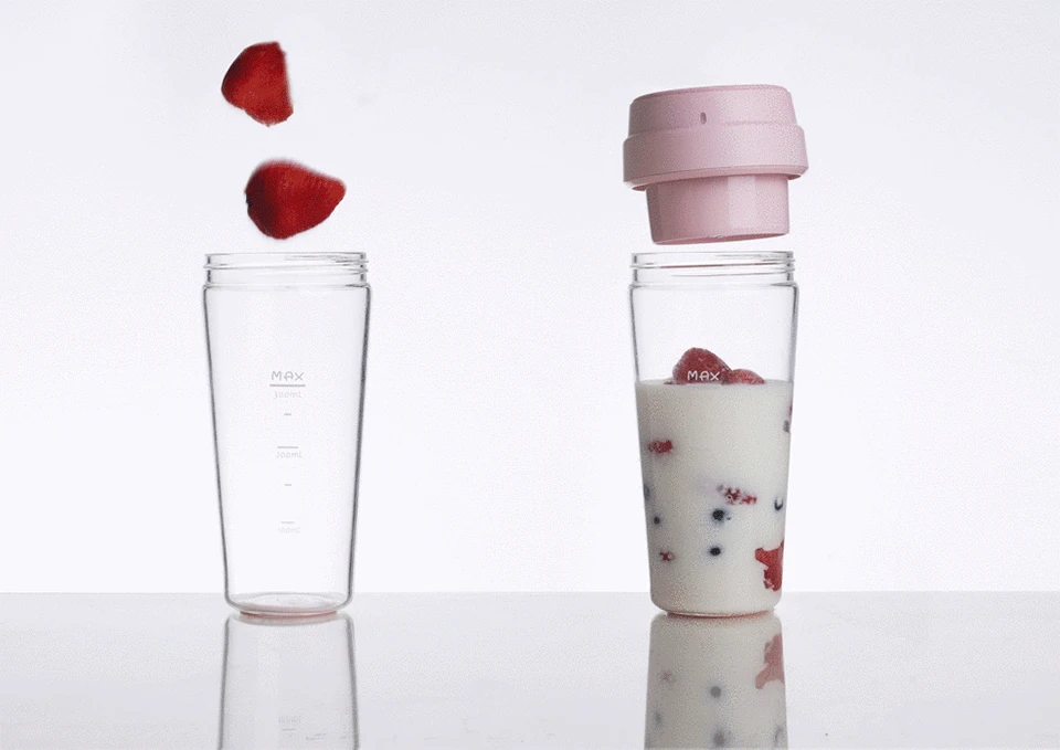 Xiaomi 17PIN Star Firut Cup Portable Juicer 400ML Fruit Cup Magnetic charging 30 Seconds Of Quick Juice Suitable For Fitness  (1)