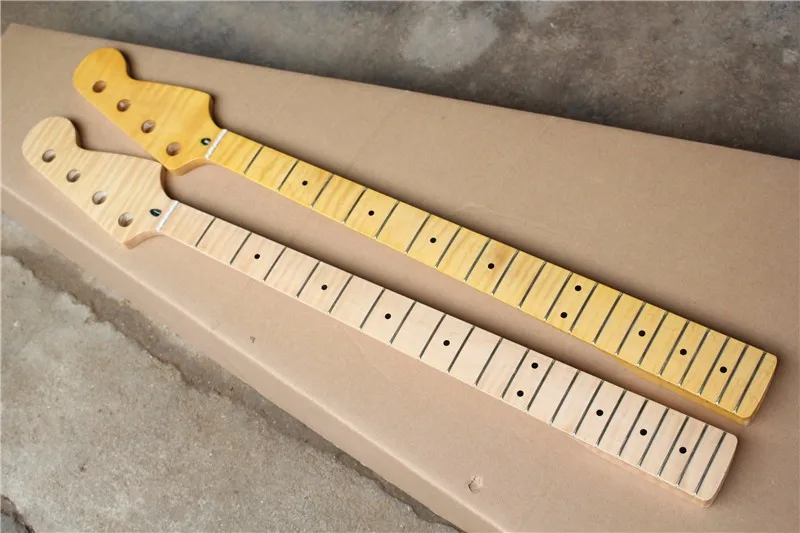 Factory Sale Canada maple neck 4 strings Bass Guitar neck with big
