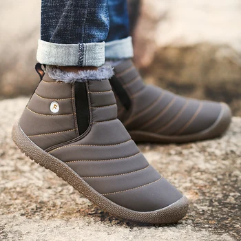 

Men's Boots Winter Brand Men's Shoes Warm Trend Brand Shoes Comfortable Sports Outdoor Running Shoes High Quality Women's Boots