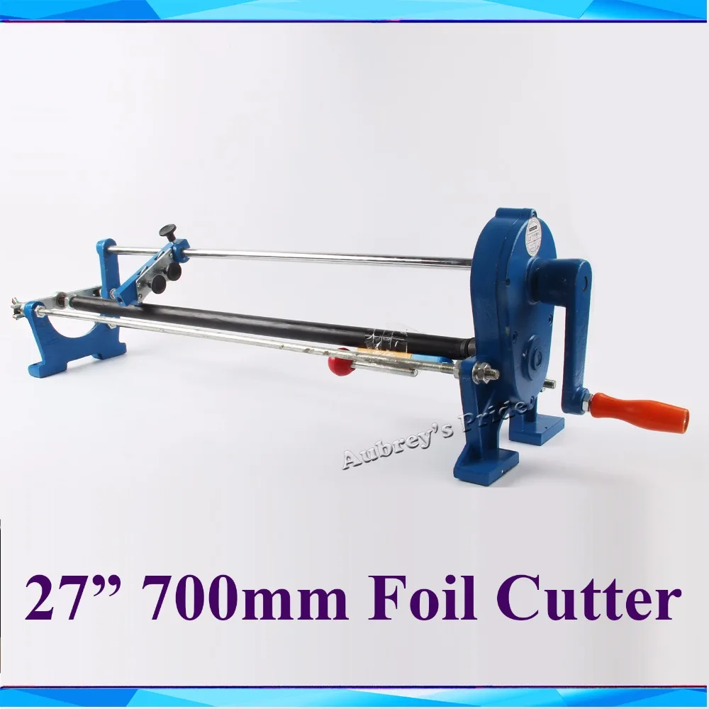 Brand New 27inch 70CM Manual Gold Foil Slitter Cutter Hot Stamping