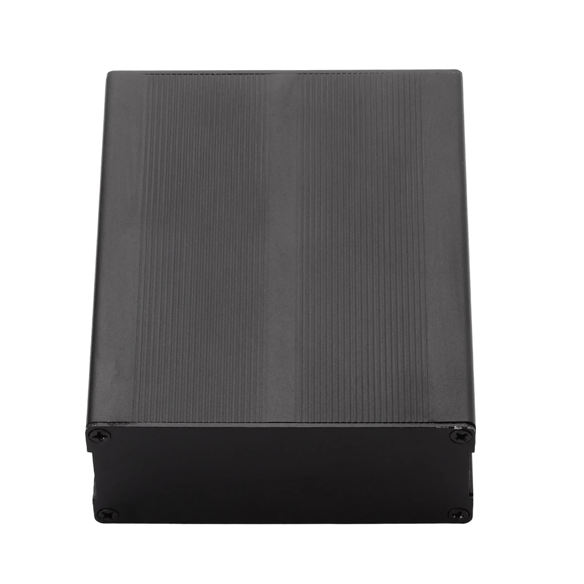 120*97*40mm Split Body Aluminum Box Enclosure Case Electronic DIY Project Black