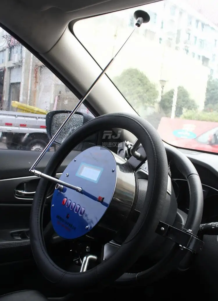 Steering wheel parameter test steering wheel rotation amount torque