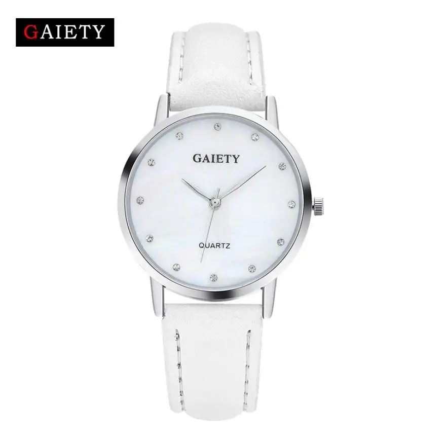 

Women Clock Wristwatch Ultra Thin Dial Quartz Leather Strap Ladies Automatic Watches Gifts Fashion Leather Band High Quality 5/