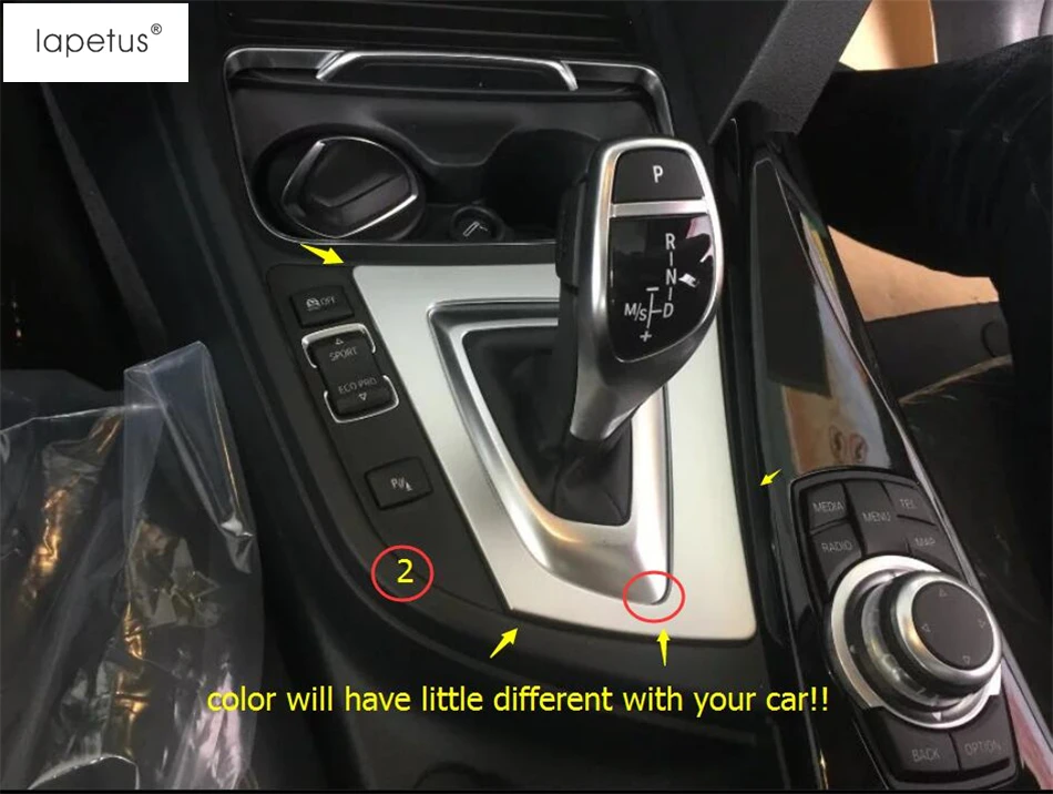 Lapetus аксессуары для BMW 3 серии F30 316i 320i 328i 2013-2017 переключение передач шестерни