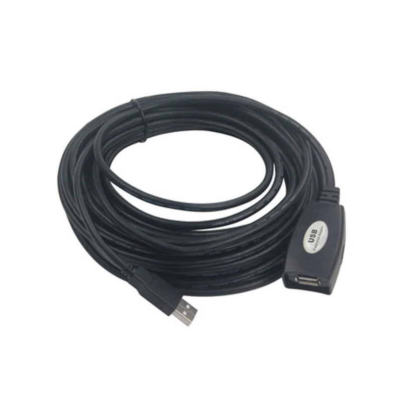 Tenveo USB 2 0 кабель удлинитель усилитель сигнала 10 м Кабель высокая скорость
