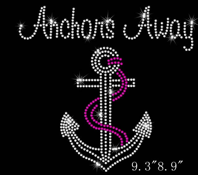 Custom rhinestone iron on transfers Clearance