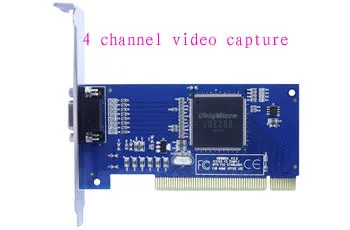 

JIENU 4 channel video capture card pci real time dvr cctv system security