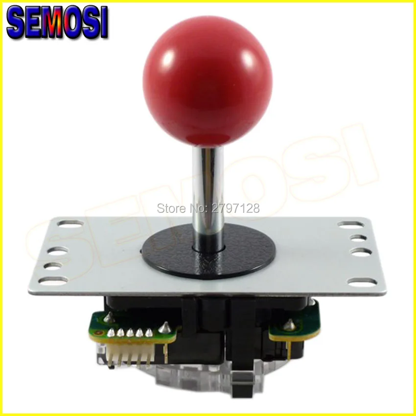 High Sensitivity Arcade Joystick with PCB 8 Way DIY Joystick Fighting