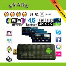 Android 4.2.2 мини-ПК четырехъядерный RK3188 Google tv Box MK809III 2 Гб ram 8 Гб rom Bluetooth Wifi HDMI tv stick MK809 III