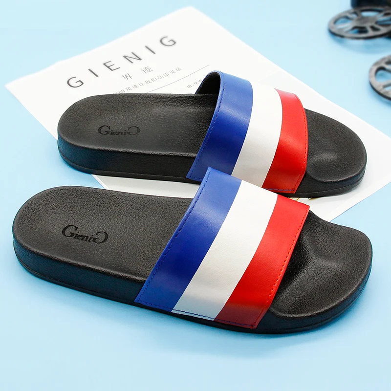 

GieniG Men Fashion Slippers 2018 Summer Sandals Bathroom Slippers Indoor Wear-resistant Breathable Men's Home Slippers