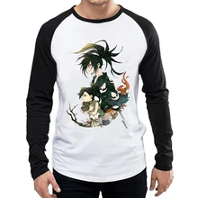 

Long Sleeve Dororo T Shirt Mens Fashion White Color Anime Logo Autumn T Shirt Top Tees Spring Unisex Full Clothes