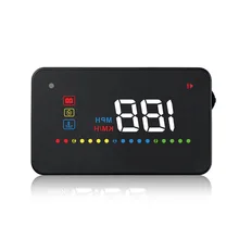 3.5 “Coche Universal HUD Head Up Display A200 Sistema Proyector Sobrevelocidad Advertencia Parabrisas Auto OBD2 II EUOBD Voltaje