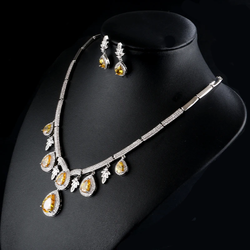 Bridal Cubic Zirconia Necklace Photos